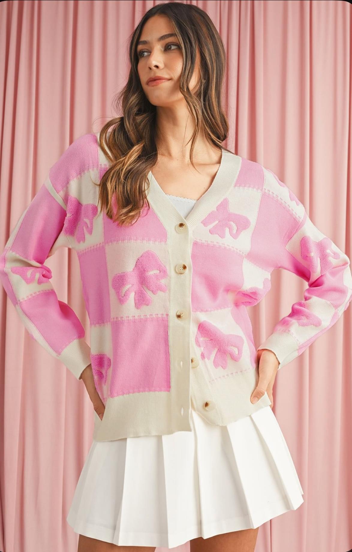 SoftMuse Pink Cardigan - Image 3
