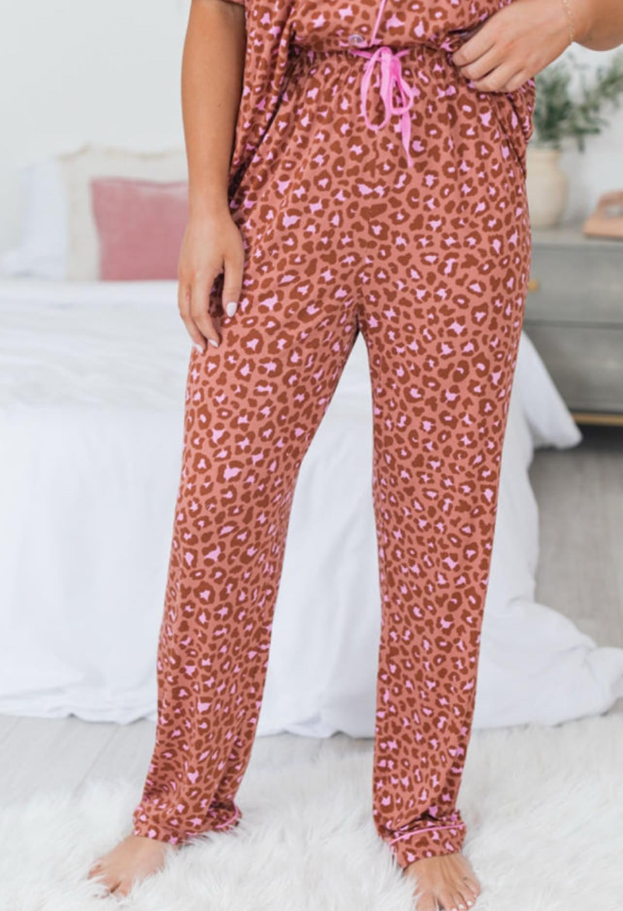 Luvin Leopard Print Loungewear - Image 2